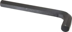 Value Collection - 7/8" Hex, Short Arm, Hex Key - 8-5/32" OAL, Alloy Steel, Inch System of Measurement - Benchmark Tooling