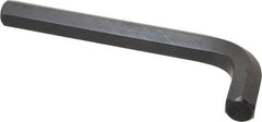 Value Collection - 1" Hex, Short Arm, Hex Key - 9-5/32" OAL, Alloy Steel, Inch System of Measurement - Benchmark Tooling