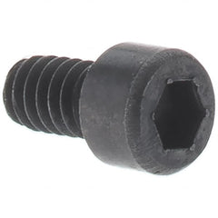 Value Collection - #4-48 UNF Hex Socket Drive, Socket Cap Screw - Alloy Steel, Black Oxide Finish, Fully Threaded, 7/8" Length Under Head - Benchmark Tooling