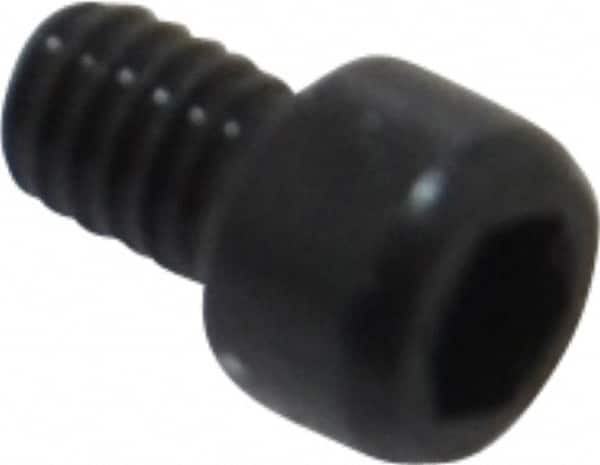 Value Collection - #1-72 UNF Hex Socket Drive, Socket Cap Screw - Alloy Steel, Black Oxide Finish, Fully Threaded, 1/8" Length Under Head - Benchmark Tooling