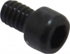 Value Collection - #1-72 UNF Hex Socket Drive, Socket Cap Screw - Alloy Steel, Black Oxide Finish, Fully Threaded, 1/8" Length Under Head - Benchmark Tooling