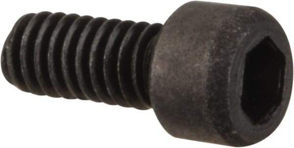 Value Collection - #1-72 UNF Hex Socket Drive, Socket Cap Screw - Alloy Steel, Black Oxide Finish, Fully Threaded, 3/16" Length Under Head - Benchmark Tooling
