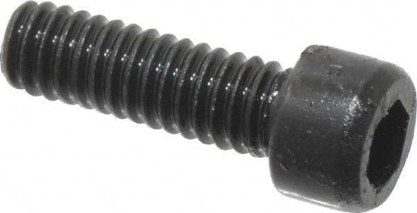 Value Collection - #1-72 UNF Hex Socket Drive, Socket Cap Screw - Alloy Steel, Black Oxide Finish, Fully Threaded, 1/4" Length Under Head - Benchmark Tooling