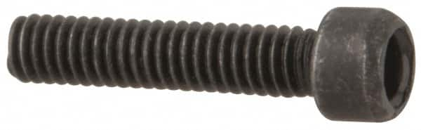 Value Collection - #1-72 UNF Hex Socket Drive, Socket Cap Screw - Alloy Steel, Black Oxide Finish, Fully Threaded, 3/8" Length Under Head - Benchmark Tooling