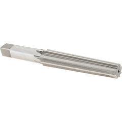 Alvord Polk - 0.57" Small End, 0.744" Large End, Straight Shank, 3-1/2" Flute, 2MT Morse Taper Reamer - Benchmark Tooling