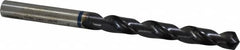 Accupro - 21/64" 120° Cobalt Jobber Drill - TiAlN Finish, Right Hand Cut, Spiral Flute, Straight Shank, 117mm OAL, Faceted Point - Benchmark Tooling