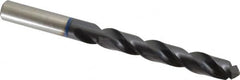 Accupro - 13mm 120° Cobalt Jobber Drill - TiAlN Finish, Right Hand Cut, Spiral Flute, Straight Shank, 151mm OAL, Faceted Point - Benchmark Tooling