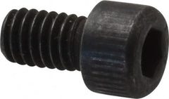 Value Collection - #6-40 UNF Hex Socket Drive, Socket Cap Screw - Alloy Steel, Black Oxide Finish, Fully Threaded, 1/4" Length Under Head - Benchmark Tooling