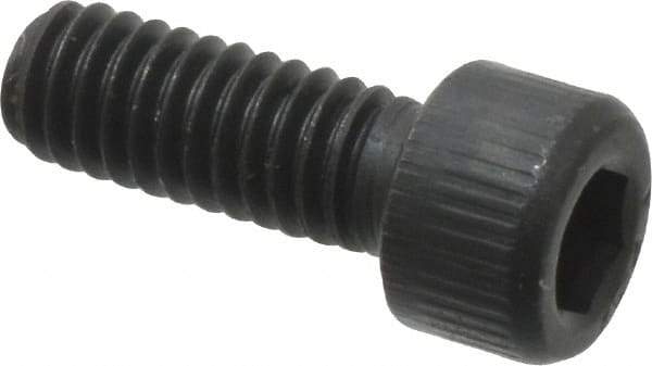 Value Collection - #6-40 UNF Hex Socket Drive, Socket Cap Screw - Alloy Steel, Black Oxide Finish, Fully Threaded, 3/8" Length Under Head - Benchmark Tooling