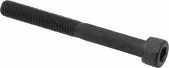 Value Collection - #10-32 UNF Hex Socket Drive, Socket Cap Screw - Alloy Steel, Black Oxide Finish, Partially Threaded, 1-3/4" Length Under Head - Benchmark Tooling