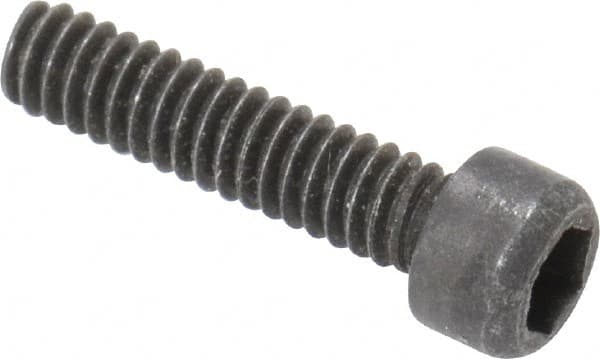 Value Collection - #2-56 UNC Hex Socket Drive, Socket Cap Screw - Alloy Steel, Black Oxide Finish, Fully Threaded, 3/8" Length Under Head - Benchmark Tooling
