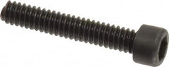 Value Collection - #2-56 UNC Hex Socket Drive, Socket Cap Screw - Alloy Steel, Black Oxide Finish, Fully Threaded, 1/2" Length Under Head - Benchmark Tooling