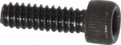 Value Collection - #4-40 UNC Hex Socket Drive, Socket Cap Screw - Alloy Steel, Black Oxide Finish, Fully Threaded, 3/8" Length Under Head - Benchmark Tooling