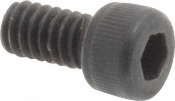 Value Collection - #5-40 UNC Hex Socket Drive, Socket Cap Screw - Alloy Steel, Black Oxide Finish, Fully Threaded, 1/4" Length Under Head - Benchmark Tooling