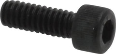 Value Collection - #5-40 UNC Hex Socket Drive, Socket Cap Screw - Alloy Steel, Black Oxide Finish, Fully Threaded, 3/8" Length Under Head - Benchmark Tooling