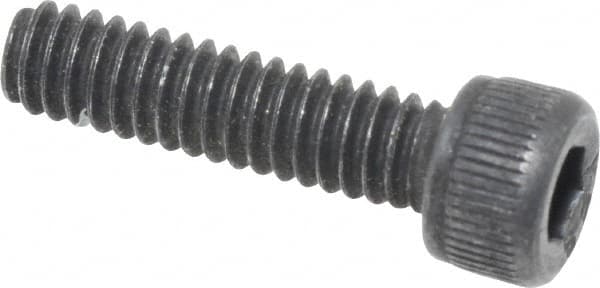 Value Collection - #5-40 UNC Hex Socket Drive, Socket Cap Screw - Alloy Steel, Black Oxide Finish, Fully Threaded, 1/2" Length Under Head - Benchmark Tooling