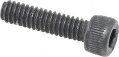 Value Collection - #5-40 UNC Hex Socket Drive, Socket Cap Screw - Alloy Steel, Black Oxide Finish, Fully Threaded, 1/2" Length Under Head - Benchmark Tooling