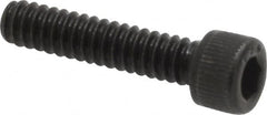 Value Collection - #6-32 UNC Hex Socket Drive, Socket Cap Screw - Alloy Steel, Black Oxide Finish, Fully Threaded, 5/8" Length Under Head - Benchmark Tooling