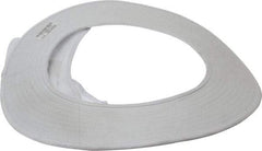 OccuNomix - Hard Hat Shade - White, Compatible with All Hard Hats - Benchmark Tooling