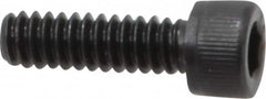 Value Collection - #10-24 UNC Hex Socket Drive, Socket Cap Screw - Alloy Steel, Black Oxide Finish, Fully Threaded, 5/8" Length Under Head - Benchmark Tooling