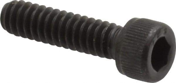 Value Collection - #10-24 UNC Hex Socket Drive, Socket Cap Screw - Alloy Steel, Black Oxide Finish, Fully Threaded, 3/4" Length Under Head - Benchmark Tooling