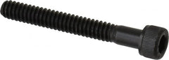 Value Collection - #10-24 UNC Hex Socket Drive, Socket Cap Screw - Alloy Steel, Black Oxide Finish, Partially Threaded, 1-1/2" Length Under Head - Benchmark Tooling