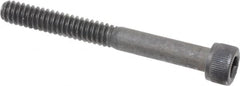 Value Collection - #10-24 UNC Hex Socket Drive, Socket Cap Screw - Alloy Steel, Black Oxide Finish, Partially Threaded, 1-3/4" Length Under Head - Benchmark Tooling