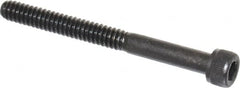 Value Collection - #10-24 UNC Hex Socket Drive, Socket Cap Screw - Alloy Steel, Black Oxide Finish, Partially Threaded, 2" Length Under Head - Benchmark Tooling