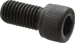 Value Collection - 1/4-28 UNF Hex Socket Drive, Socket Cap Screw - Alloy Steel, Black Oxide Finish, Fully Threaded, 1/2" Length Under Head - Benchmark Tooling