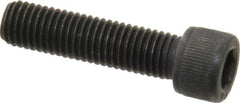 Value Collection - 1/4-28 UNF Hex Socket Drive, Socket Cap Screw - Alloy Steel, Black Oxide Finish, Fully Threaded, 1" Length Under Head - Benchmark Tooling