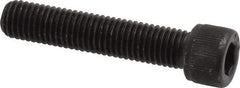 Value Collection - 1/4-28 UNF Hex Socket Drive, Socket Cap Screw - Alloy Steel, Black Oxide Finish, Fully Threaded, 1-1/4" Length Under Head - Benchmark Tooling