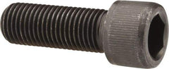 Value Collection - 7/16-20 UNF Hex Socket Drive, Socket Cap Screw - Alloy Steel, Black Oxide Finish, Fully Threaded, 1-1/4" Length Under Head - Benchmark Tooling