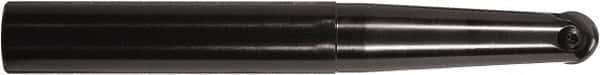 Millstar - 1-1/4" Cut Diam, 9" Max Depth of Cut, 1-1/4" Shank Diam, 1" OAL, Indexable Ball Nose End Mill - Straight Shank, SFTA Toolholder, MB, MBT, RBT Insert - Benchmark Tooling