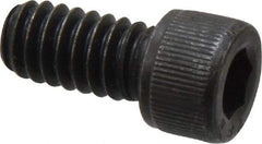 Value Collection - 1/4-20 UNC Hex Socket Drive, Socket Cap Screw - Alloy Steel, Black Oxide Finish, Fully Threaded, 1/2" Length Under Head - Benchmark Tooling