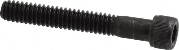 Value Collection - 1/4-20 UNC Hex Socket Drive, Socket Cap Screw - Alloy Steel, Black Oxide Finish, Partially Threaded, 1-3/4" Length Under Head - Benchmark Tooling