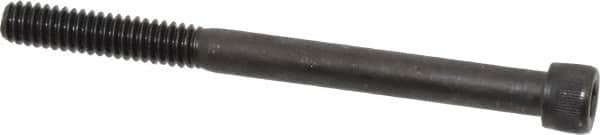 Value Collection - 1/4-20 UNC Hex Socket Drive, Socket Cap Screw - Alloy Steel, Black Oxide Finish, Partially Threaded, 3" Length Under Head - Benchmark Tooling