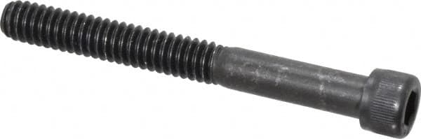 Value Collection - 5/16-18 UNC Hex Socket Drive, Socket Cap Screw - Alloy Steel, Black Oxide Finish, Partially Threaded, 3" Length Under Head - Benchmark Tooling