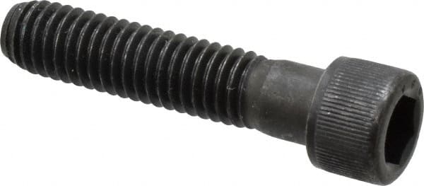 Value Collection - 3/8-16 UNC Hex Socket Drive, Socket Cap Screw - Alloy Steel, Black Oxide Finish, Fully Threaded, 1-3/4" Length Under Head - Benchmark Tooling