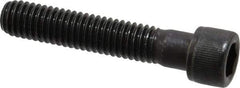 Value Collection - 3/8-16 UNC Hex Socket Drive, Socket Cap Screw - Alloy Steel, Black Oxide Finish, Partially Threaded, 2" Length Under Head - Benchmark Tooling