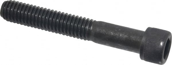 Value Collection - 3/8-16 UNC Hex Socket Drive, Socket Cap Screw - Alloy Steel, Black Oxide Finish, Partially Threaded, 2-1/2" Length Under Head - Benchmark Tooling