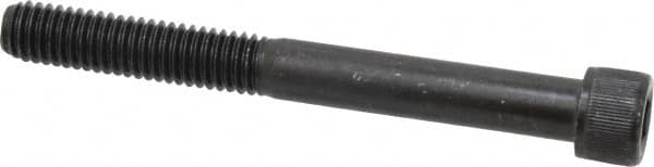 Value Collection - 3/8-16 UNC Hex Socket Drive, Socket Cap Screw - Alloy Steel, Black Oxide Finish, Partially Threaded, 3-1/2" Length Under Head - Benchmark Tooling