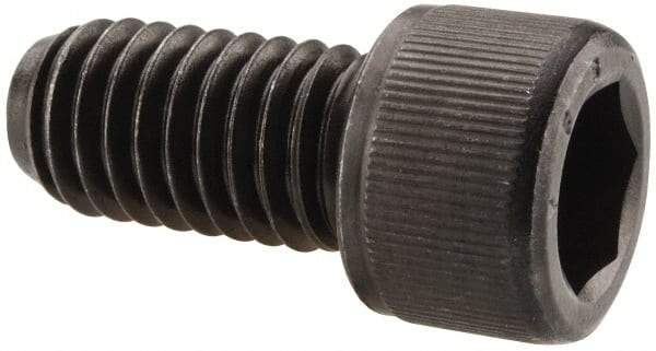 Value Collection - 7/16-14 UNC Hex Socket Drive, Socket Cap Screw - Alloy Steel, Black Oxide Finish, Fully Threaded, 7/8" Length Under Head - Benchmark Tooling