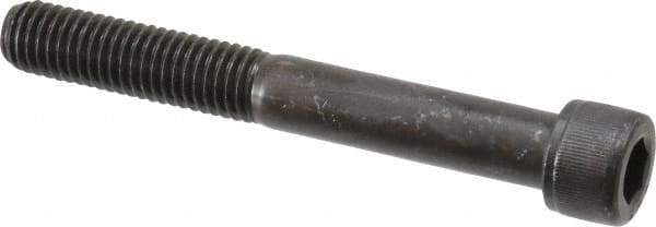 Value Collection - 1/2-13 UNC Hex Socket Drive, Socket Cap Screw - Alloy Steel, Black Oxide Finish, Partially Threaded, 4" Length Under Head - Benchmark Tooling