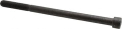 Value Collection - 1/2-13 UNC Hex Socket Drive, Socket Cap Screw - Alloy Steel, Black Oxide Finish, Partially Threaded, 8" Length Under Head - Benchmark Tooling