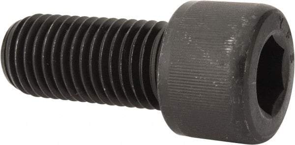 Value Collection - 1-8 UNC Hex Socket Drive, Socket Cap Screw - Alloy Steel, Black Oxide Finish, Fully Threaded, 2-1/4" Length Under Head - Benchmark Tooling