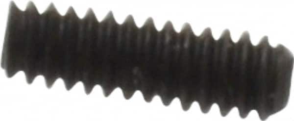 Value Collection - #0-80 UNF, 3/16" OAL, Cup Point Set Screw - Grade 8 Alloy Steel, 0.028" Key - Benchmark Tooling