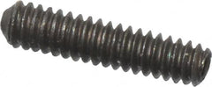 Value Collection - #0-80 UNF, 1/4" OAL, Cup Point Set Screw - Grade 8 Alloy Steel, 0.028" Key - Benchmark Tooling
