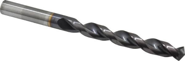 Guhring - 0.4724" 130° Powdered Metal Jobber Drill - FIREX Finish, Right Hand Cut, Parabolic Flute, Straight Shank, 5-15/16" OAL, Cone Relief Point - Benchmark Tooling