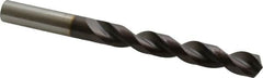 Guhring - 0.5118" 130° Powdered Metal Jobber Drill - FIREX Finish, Right Hand Cut, Parabolic Flute, Straight Shank, 5-15/16" OAL, Cone Relief Point - Benchmark Tooling