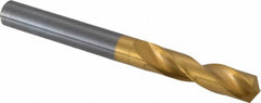 Guhring - 7.80034mm 140° Spiral Flute Solid Carbide Screw Machine Drill Bit - Benchmark Tooling
